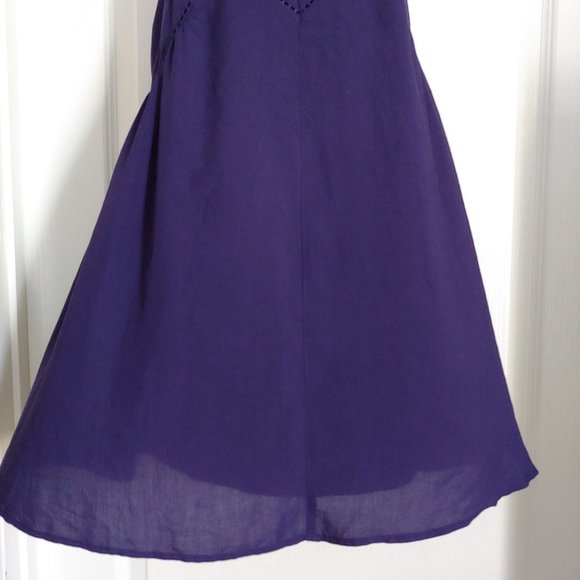L'atiste Navy Blue Sleeveless Dress Small Lined Mini - Picture 3 of 10